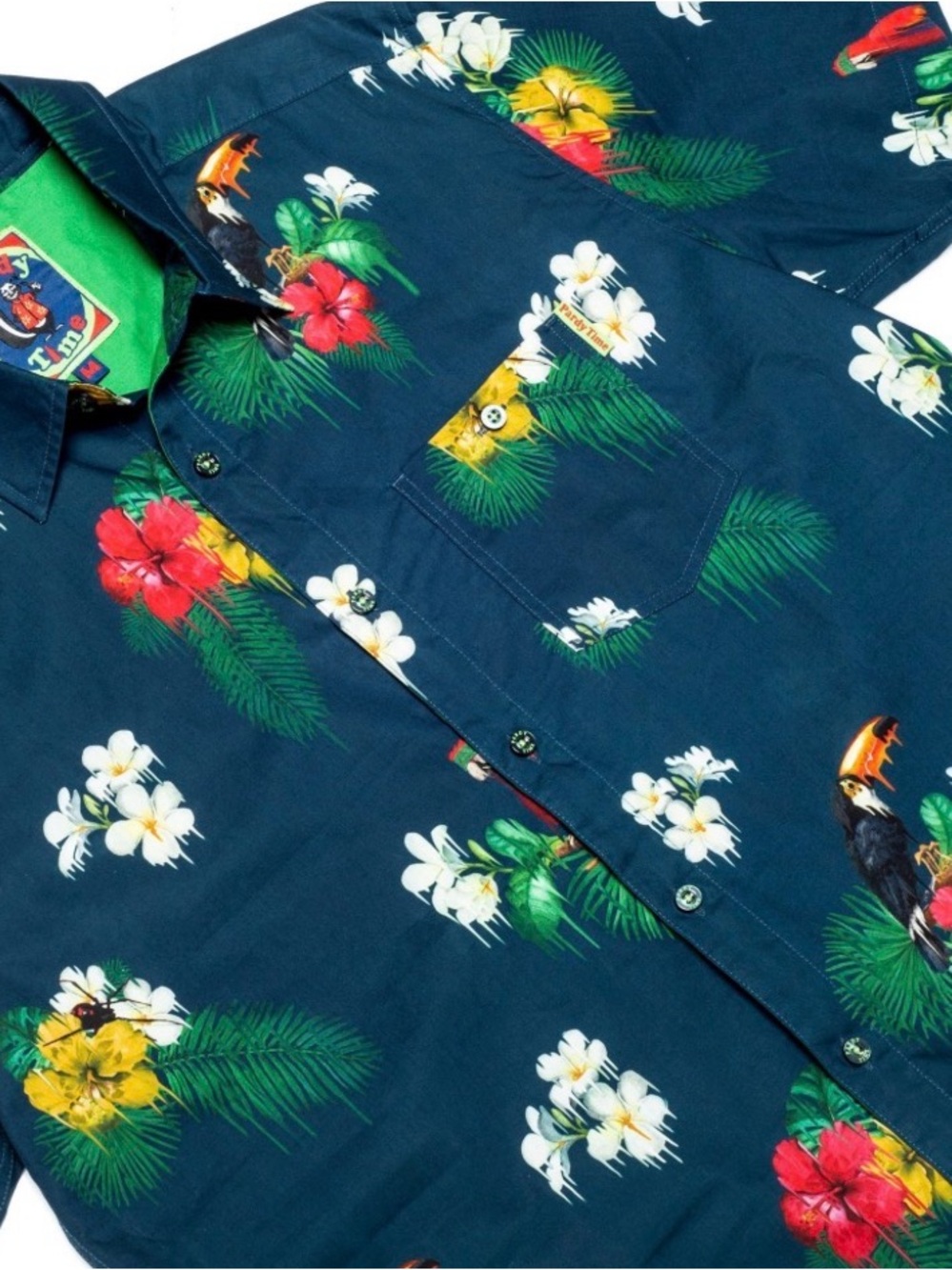 Pardy Time - On Acid Button Up - Mens XL - Picture 2 of 9